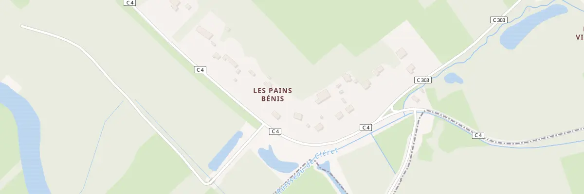 Plan du 15 Les Pains Bénis à Reignac-sur-Indre