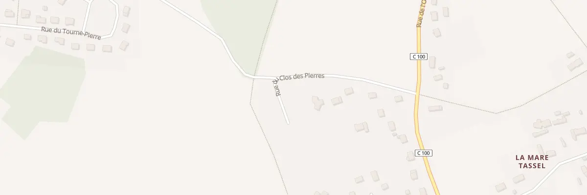 Plan du 1 Imp des Charmettes au Thuit de l’Oison
