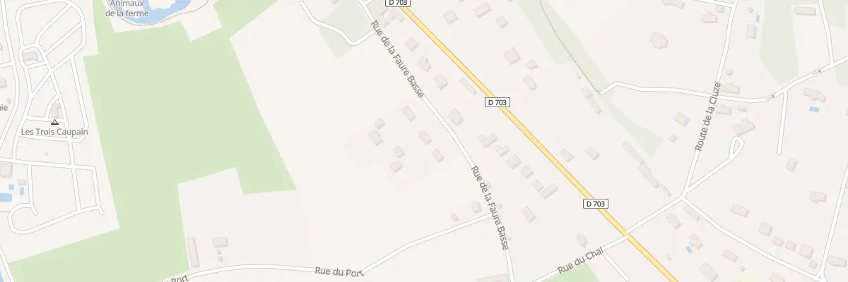Plan du 386 Rue de la Faure-Basse au Bugue