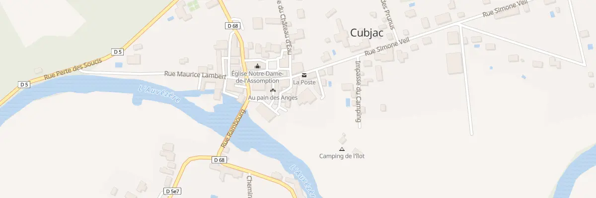 Plan du 19A Le Bourg Cubjac à Cubjac-Auvézère-Val d’Ans