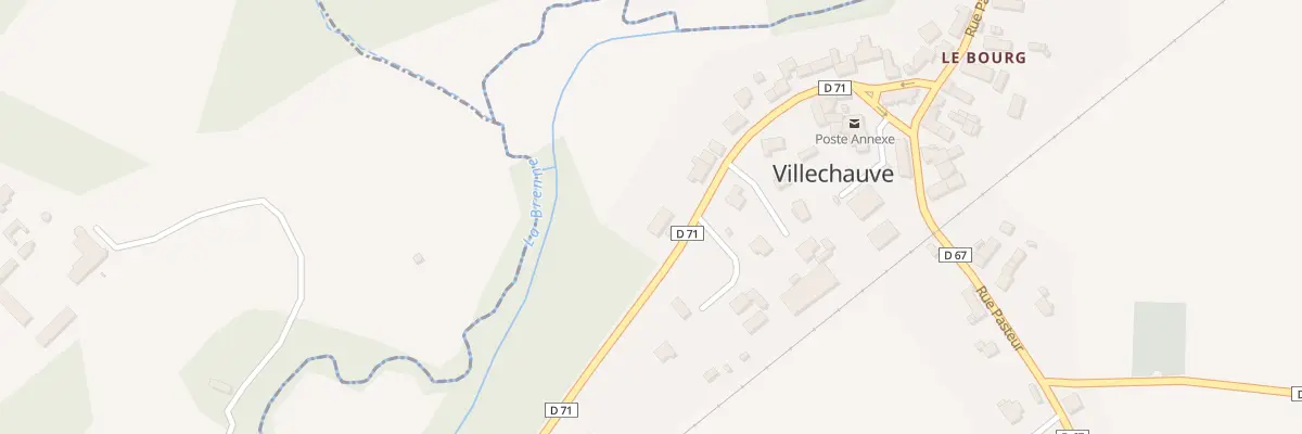 Plan du 24 Rue des Chauves à Villechauve