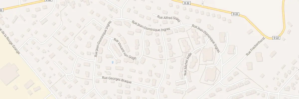 Plan du 5 Rue Vincent Van Gogh à Pavilly