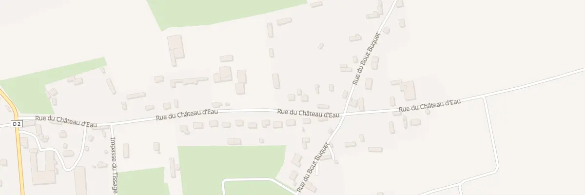 Plan du 443 Rue du Château d’Eau à Avremesnil