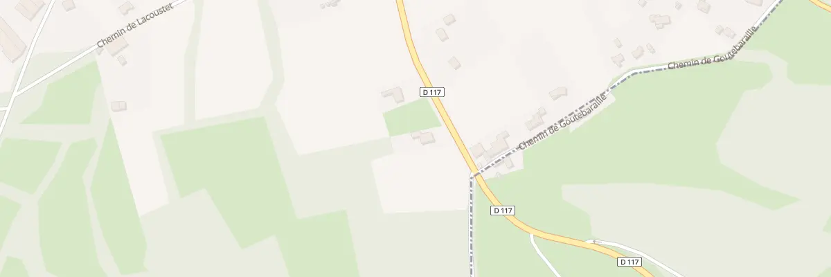 Plan du 26 Rte de Saint-girons à Montsaunès