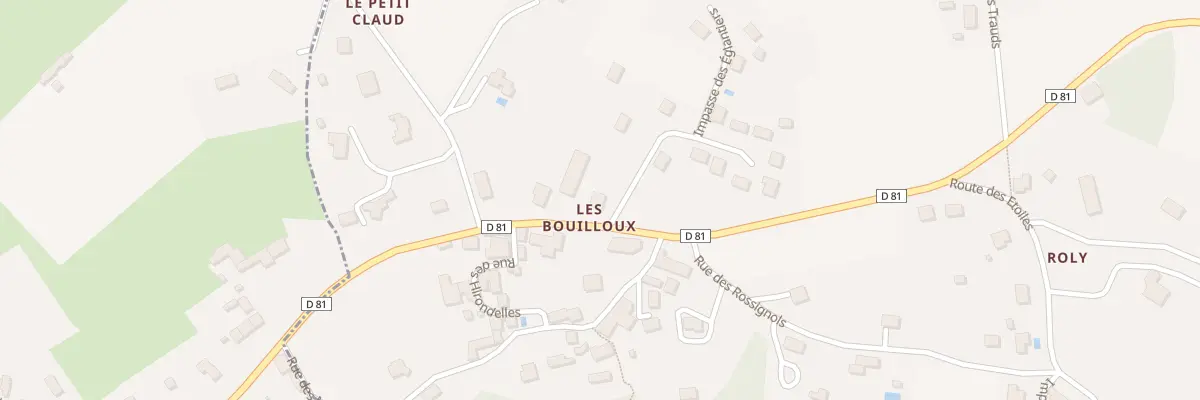 Plan du 157 Les Bouilloux à Nantheuil