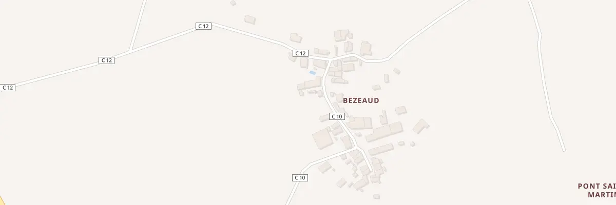 Plan du 5356 Bezeaud à Saint-Bonnet-de-Bellac