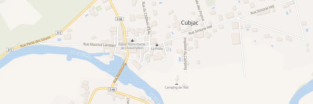 Plan du 19 Le Bourg Cubjac à Cubjac-Auvézère-Val d’Ans