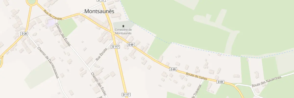 Plan du 11 Rte de Salies à Montsaunès
