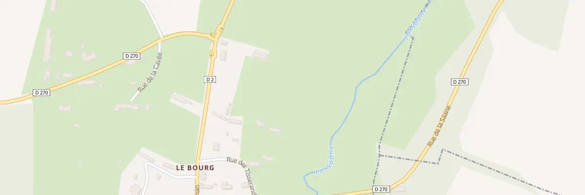 Plan du 5011 Le Bourg à Rainfreville