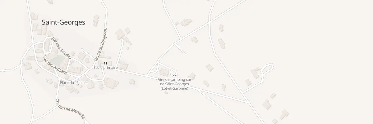 Plan du 172 Lot de Chaux à Saint-Georges