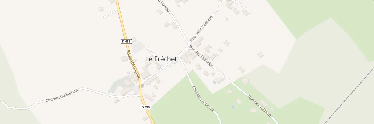 Plan du 17 Le Village au Fréchet