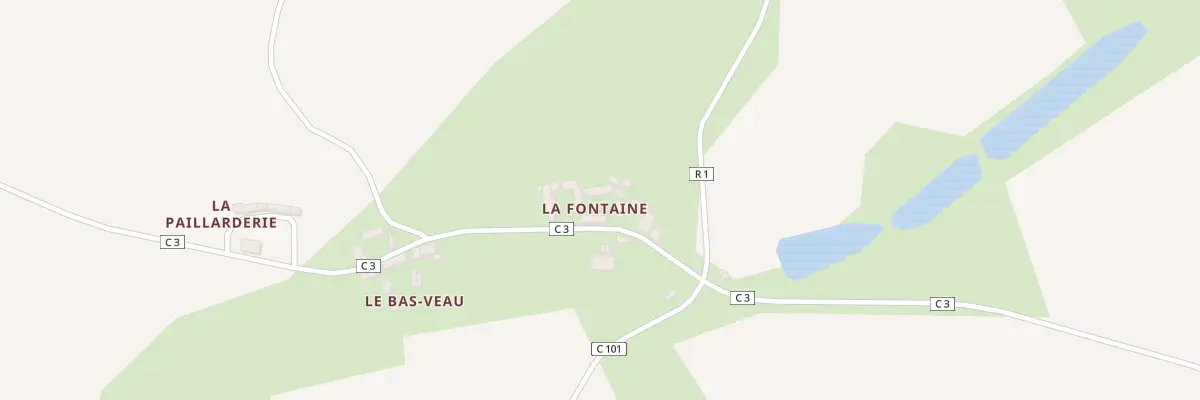 Plan du 44 La Fontaine à Saint-Senoch