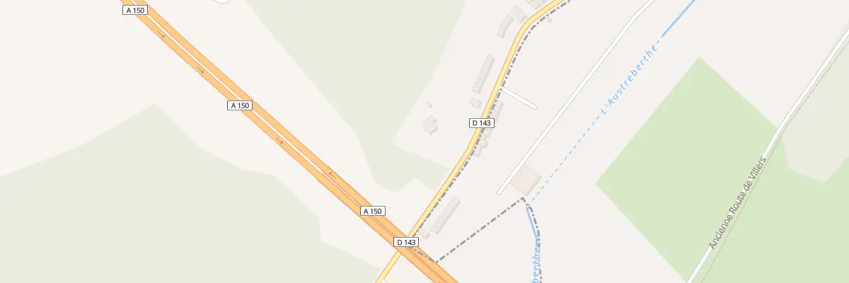 Plan du 61 Rte de Duclair à Villers-Écalles