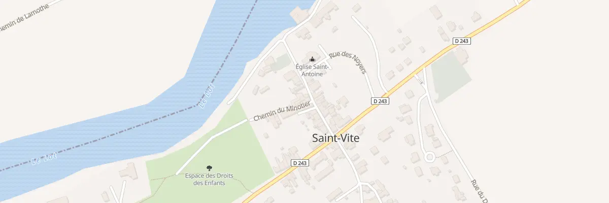 Plan du 27 Rue du lot à Saint-Vite