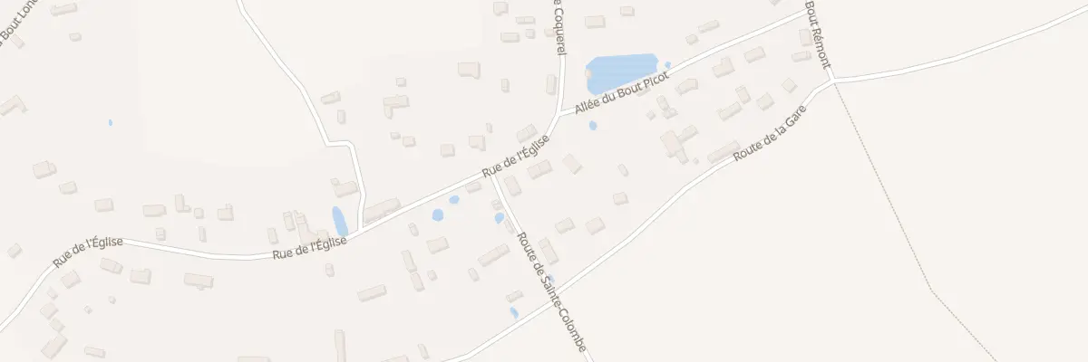 Plan du 2 Rue de la Salle Coquerel à Sainte-Colombe-la-Commanderie