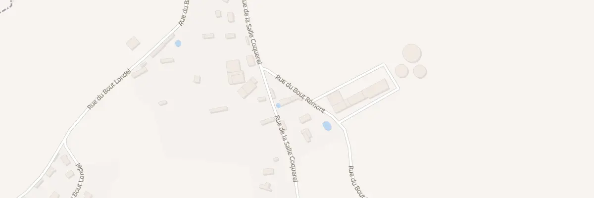 Plan du 2 Rue du Bout Rémont à Sainte-Colombe-la-Commanderie