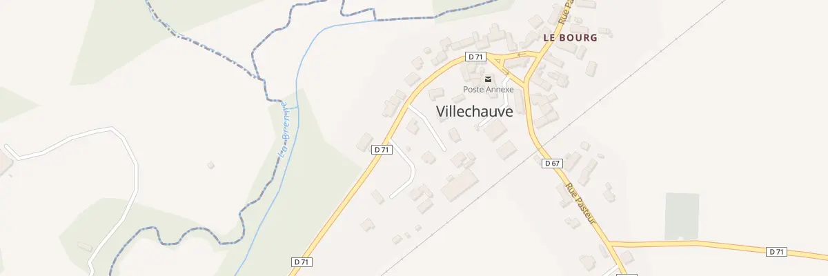 Plan du 7 Rue des Chauves à Villechauve
