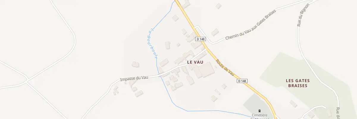Plan du 76 Imp du Vau à Mazangé