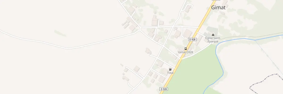 Plan du 5108 Claux à Gimat