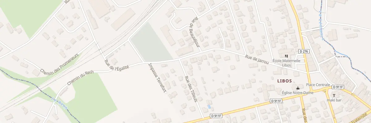 Plan du 15 Rue des Tilleuls à Monsempron-Libos