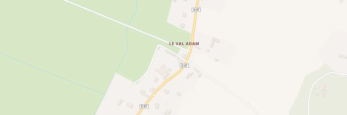 Plan du 1 Che du Val Adam à Saint-Pierre-de-Manneville