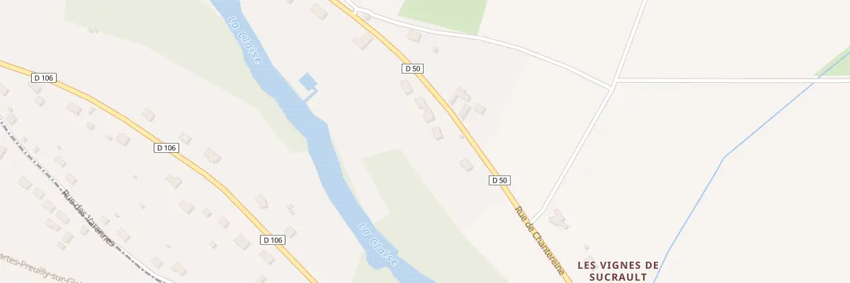 Plan du 9 Rue de Chantereine à Bossay-sur-Claise
