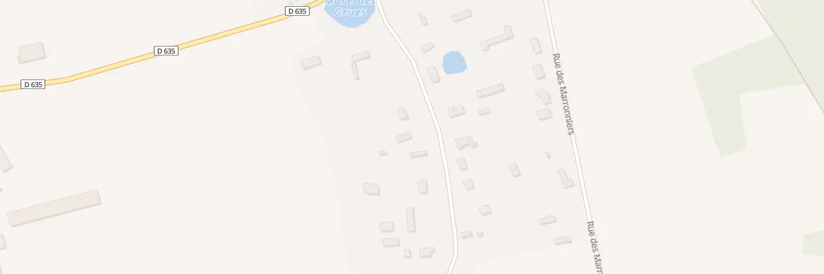 Plan du 7 Rue de la Mare des Grues au Tilleul-Lambert