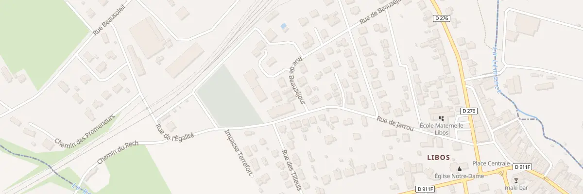 Plan du 2 Rue Beausejour à Monsempron-Libos