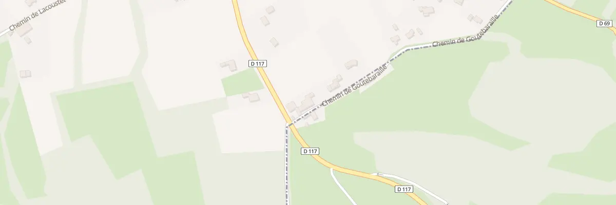 Plan du 24 Chem de Goutebaraille à Montsaunès