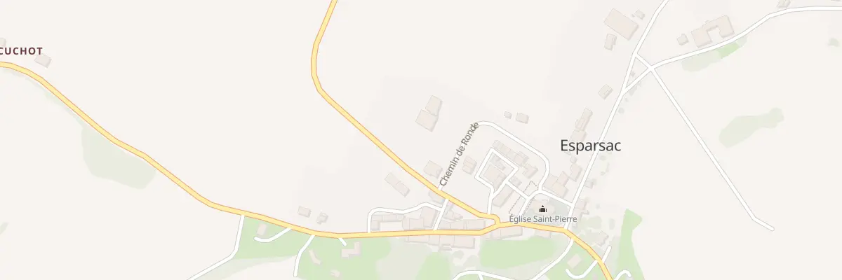 Plan du 5087 Village à Esparsac