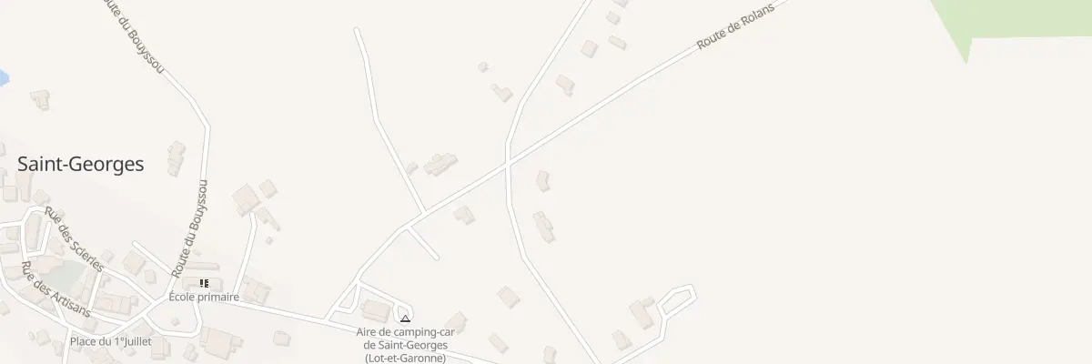 Plan du 36 Rte de Rolans à Saint-Georges