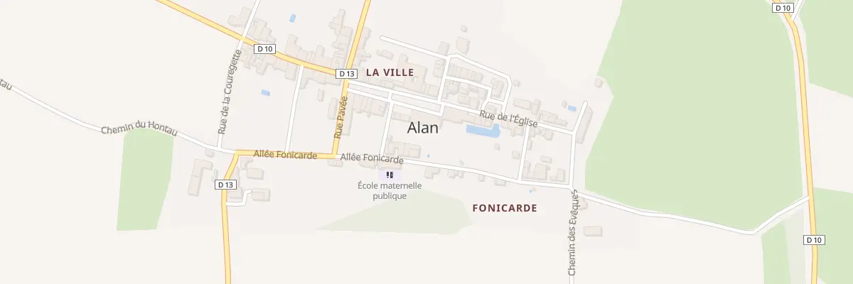 Plan du 69 La Ville à Alan