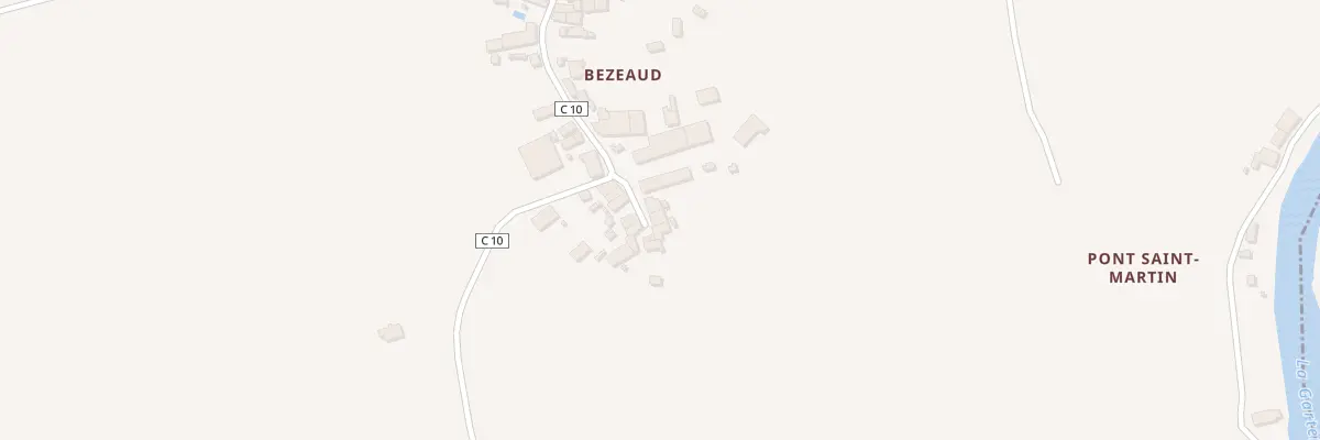 Plan du 45 Bezeaud à Saint-Bonnet-de-Bellac