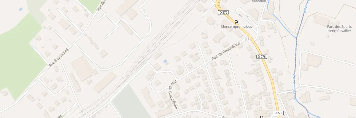 Plan du 14 Rue Beausejour à Monsempron-Libos