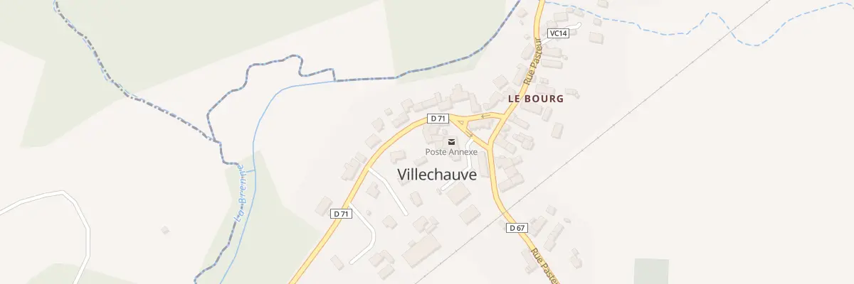 Plan du 5 Rue des Chauves à Villechauve
