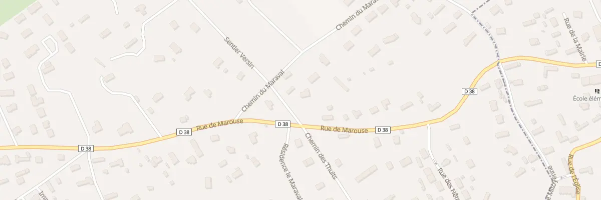 Plan du 38 Sen Versin à Bosroumois