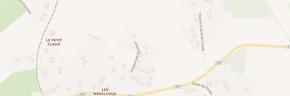Plan du 155A Les Bouilloux à Nantheuil