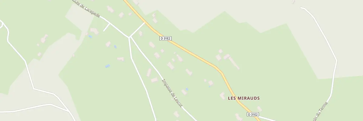 Plan du 113B Lescot à Audrix