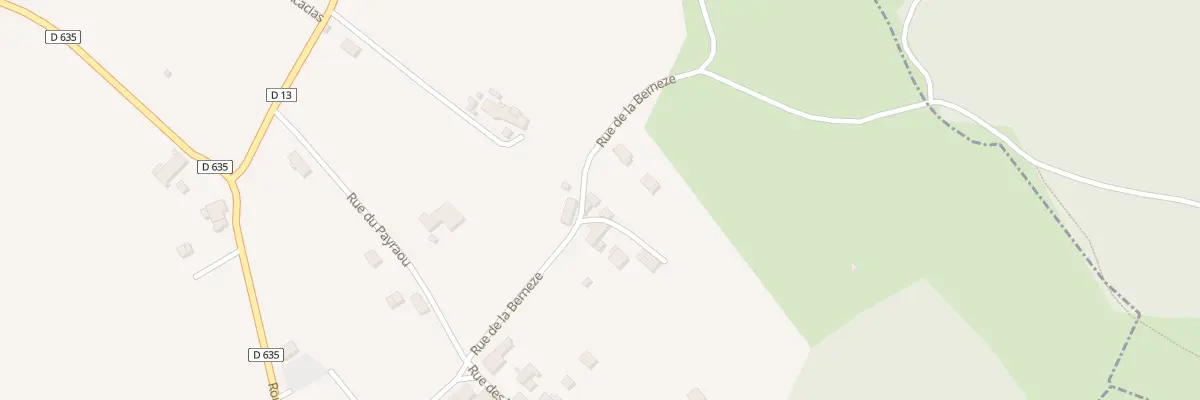 Plan du 11 La Bourdette au Fréchet
