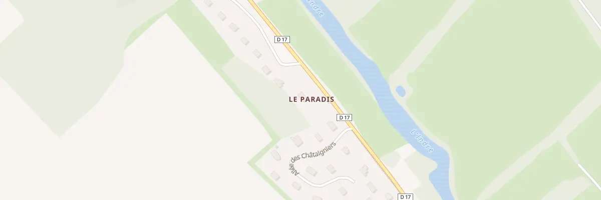 Plan du 45 Rte de la Vallée de l’Indre à Azay-sur-Indre