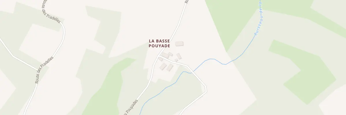Plan du 43 La Basse Pouyade à Chalais