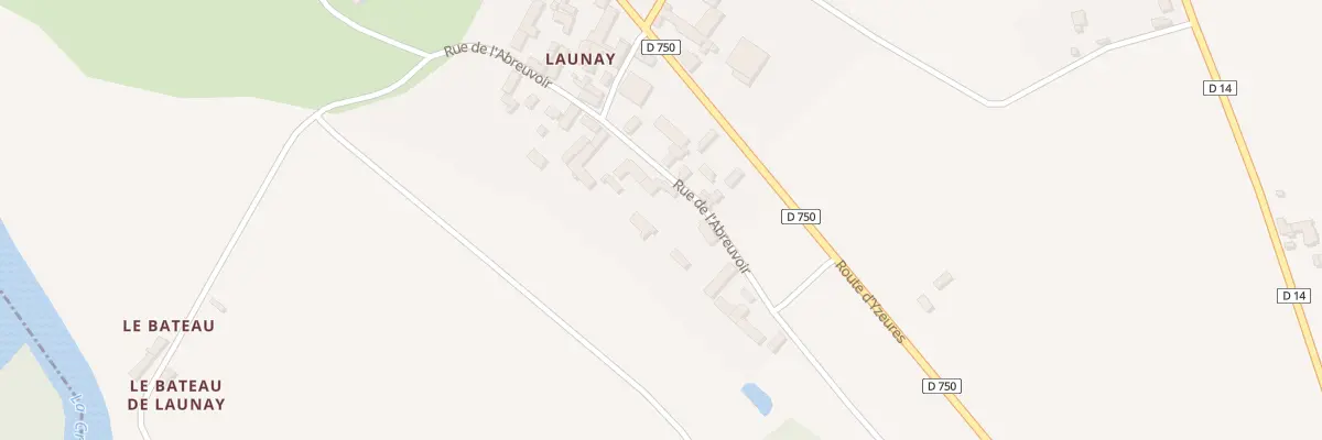 Plan du 13 Rue de l’Abreuvoir Launay à Tournon-Saint-Pierre