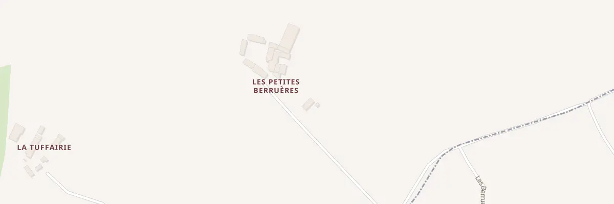 Plan du 2 Les Petites Berruères à Boursay