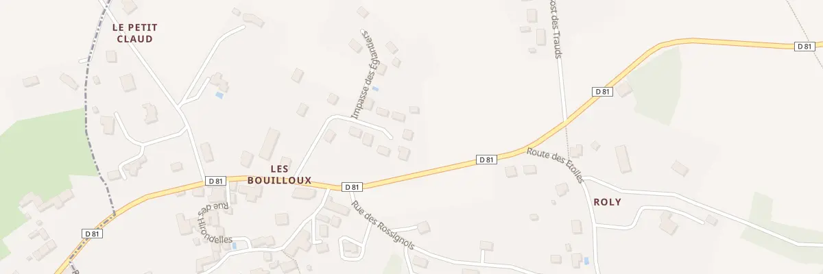 Plan du 156E Les Bouilloux à Nantheuil