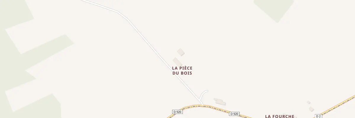 Plan du 1 La Pièce du Bois au Pas-Saint-l’Homer