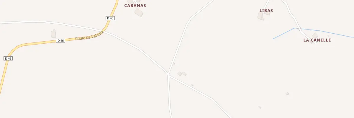 Plan du 5295 Libast à Castelsagrat