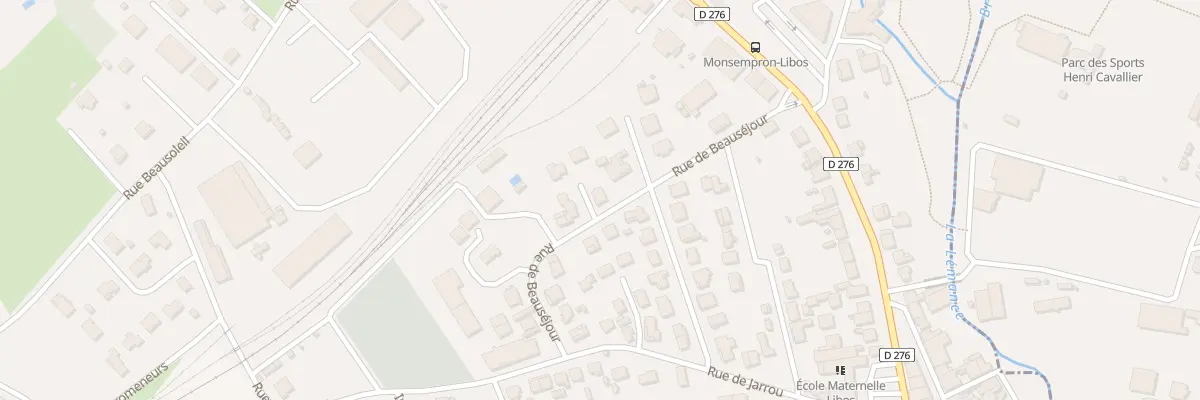 Plan du 18 Rue Beausejour à Monsempron-Libos