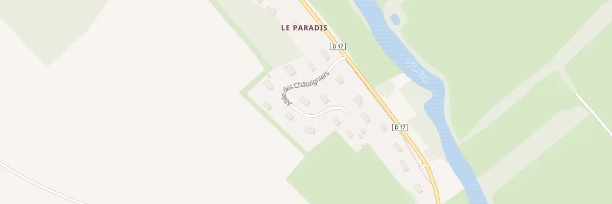 Plan du 3 All des Chataigniers à Azay-sur-Indre