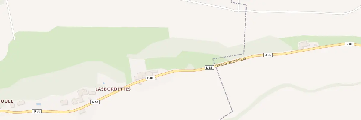 Plan du 21 Lasbordettes à Benque