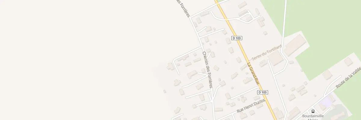 Plan du 527 Che des Forrieres à Bourdainville
